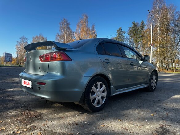 2008 Mitsubishi Lancer X, серый, 650000 рублей - вид 4