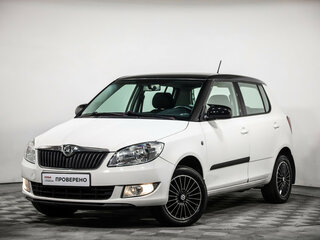 2013 Skoda Fabia II Рестайлинг, голубой, 649000 рублей, вид 1