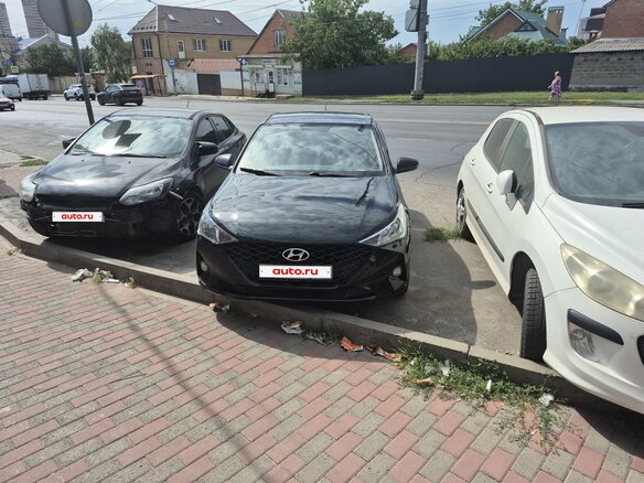2020 Hyundai Solaris II, чёрный, 1275000 рублей