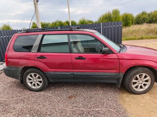 2002 Subaru Forester II, красный, 360000 рублей, вид 2