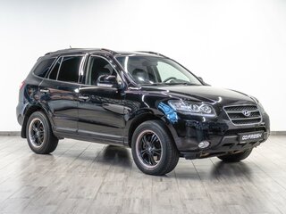 2008 Hyundai Santa Fe II, чёрный, 1189000 рублей, вид 1