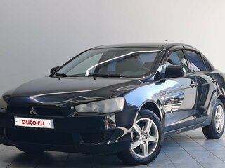 2008 Mitsubishi Lancer X, чёрный, 570000 рублей, вид 2
