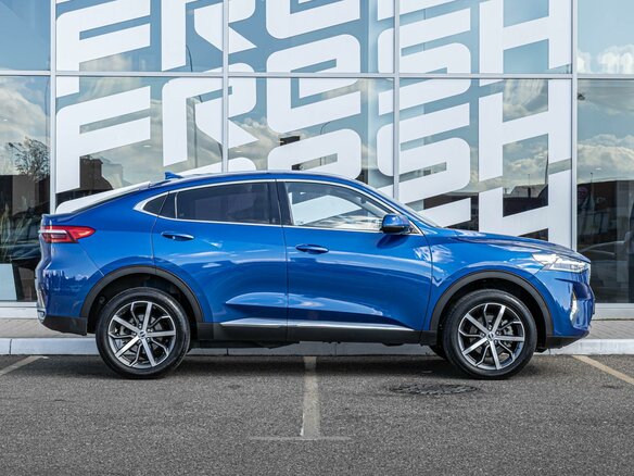 2021 Haval F7x I, синий - вид 4