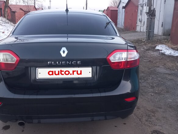 2012 Renault Fluence I, чёрный, 520000 рублей - вид 1