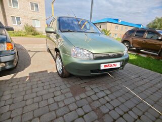 2011 Lada (ВАЗ) Kalina I, зелёный, 189000 рублей, вид 1