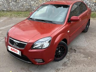 2009 Kia Rio II Рестайлинг, красный, 399999 рублей, вид 2