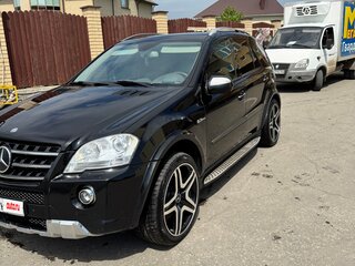 2009 Mercedes-Benz M-Класс AMG 63 AMG II (W164) Рестайлинг, чёрный, 2000000 рублей, вид 3