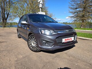 2015 Lada (ВАЗ) Kalina Sport II, серебристый, 550000 рублей, вид 3