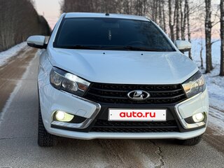 2021 Lada (ВАЗ) Vesta I, белый, 950000 рублей, вид 4