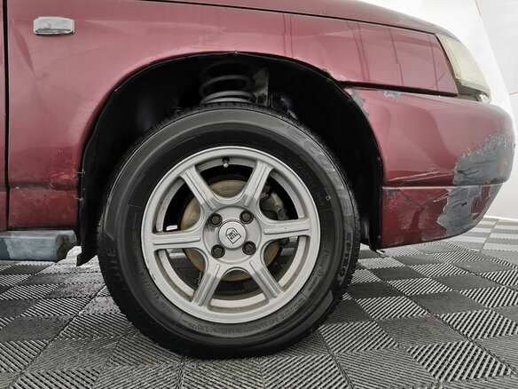 2005 Lada (ВАЗ) 2110, красный, 95000 рублей - вид 8