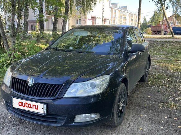 2012 Skoda Octavia II (A5) Рестайлинг, чёрный, 750000 рублей