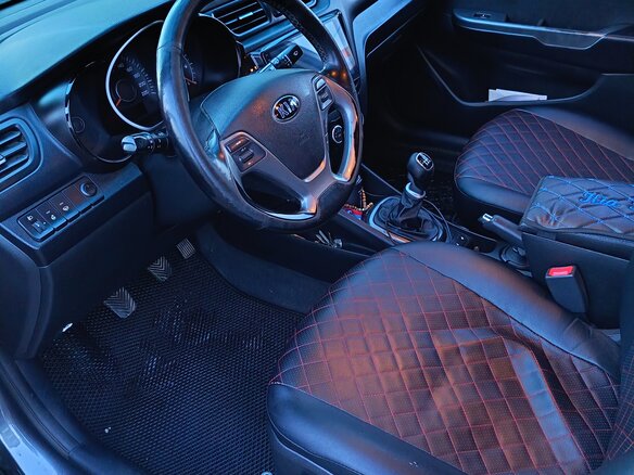 2015 Kia Rio III Рестайлинг, серый, 990000 рублей - вид 19