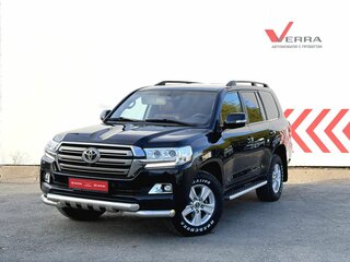 2018 Toyota Land Cruiser 200 Series Рестайлинг 2, чёрный, 6100000 рублей, вид 1