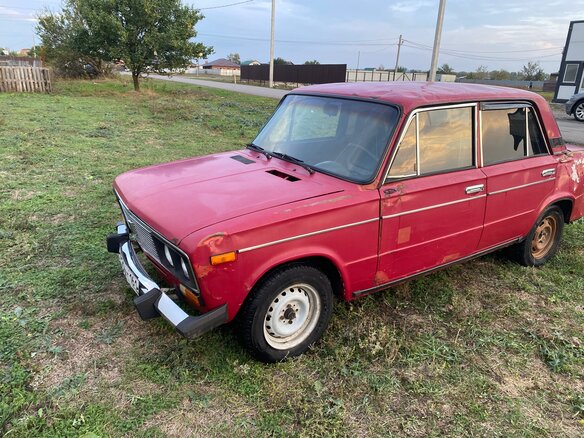 1998 Lada (ВАЗ) 2106, красный, 40000 рублей