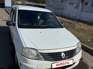 2013 Renault Logan I Рестайлинг, белый, 180000 рублей, вид 1