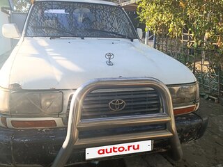 1996 Toyota Land Cruiser 80 Series, белый, 450000 рублей, вид 1