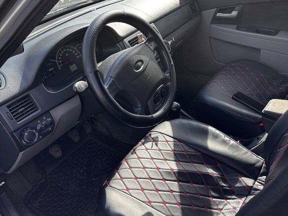2008 Lada (ВАЗ) Priora I, серебристый, 255000 рублей - вид 6