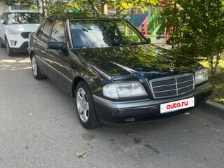 1994 Mercedes-Benz C-Класс 180 (PMS) I (W202), чёрный, 350000 рублей, вид 2