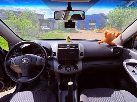 2008 Toyota RAV4 III (XA30), синий, 950000 рублей - вид 5