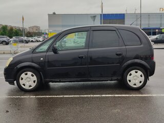 2008 Opel Meriva A Рестайлинг, чёрный, 320000 рублей, вид 2