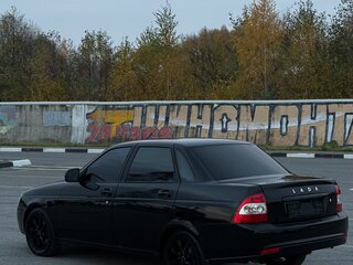 2017 Lada (ВАЗ) Priora I Рестайлинг, чёрный, 630000 рублей, вид 2