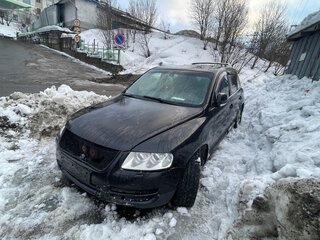 2003 Volkswagen Touareg I, чёрный, 300000 рублей, вид 1