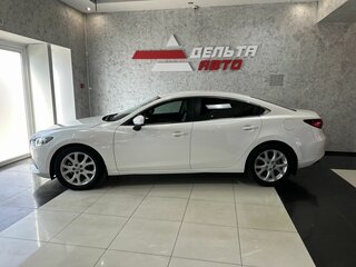 2016 Mazda 6 III (GJ) Рестайлинг, белый, 1995000 рублей, вид 2