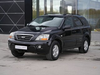 2007 Kia Sorento I Рестайлинг, чёрный, 800000 рублей, вид 1