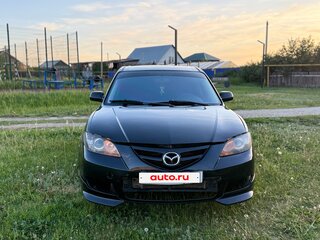 2006 Mazda 3 I (BK) Рестайлинг, чёрный, 475000 рублей, вид 5