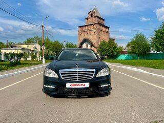 2009 Mercedes-Benz S-Класс 320 V (W221), чёрный, 1400000 рублей, вид 1