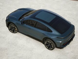 2026 Porsche Cayenne Turbo Electric Coupé IV, синий, 35600000 рублей, вид 3