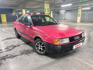 1991 Audi 80 IV (B3), красный, 125000 рублей, вид 2