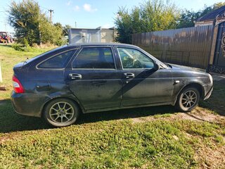 2009 Lada (ВАЗ) Priora I, чёрный, 175000 рублей, вид 3