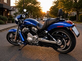 2008 Harley-Davidson Night Rod, синий, 900000 рублей, вид 5
