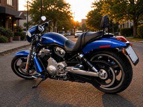 2008 Harley-Davidson Night Rod, синий, 900000 рублей, вид 5