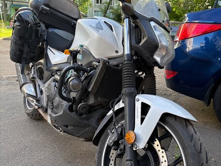 2014 Honda NC 750S, белый, 360000 рублей, вид 3
