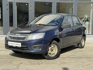 2015 Lada (ВАЗ) Granta I, синий, 370000 рублей, вид 1