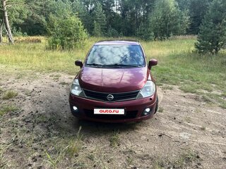 2010 Nissan Tiida I Рестайлинг, красный, 460000 рублей, вид 2