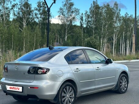 2008 Mazda 3 I (BK) Рестайлинг, серебристый, 775000 рублей, вид 4