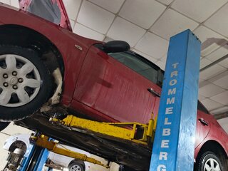 2007 Hyundai Elantra IV (HD), красный, 550000 рублей, вид 4