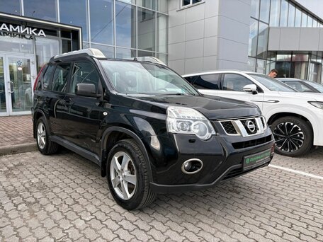 2013 Nissan X-Trail II Рестайлинг, чёрный, 1319000 рублей, вид 3