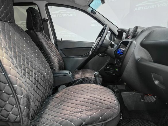 2012 Lada (ВАЗ) Granta I, синий, 450000 рублей - вид 13