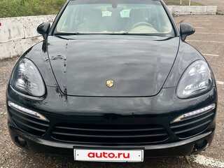 2011 Porsche Cayenne Diesel II (958), чёрный, 2800000 рублей, вид 2