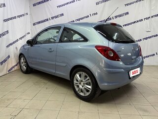 2007 Opel Corsa D, голубой, 415000 рублей, вид 4