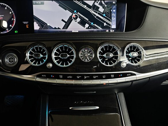 2018 Mercedes-Benz Maybach S-Класс 450 I (X222) Рестайлинг, чёрный, 4750000 рублей - вид 25