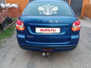 2022 Lada (ВАЗ) Granta I Рестайлинг, синий, 770000 рублей, вид 2