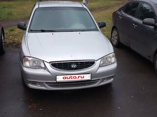 2004 Hyundai Accent ТагАЗ II, серебристый, 250000 рублей, вид 1