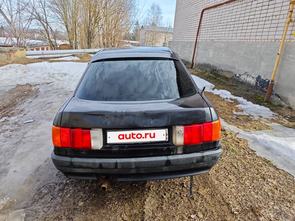 1988 Audi 80 IV (B3), чёрный, 99999 рублей - вид 2
