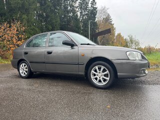 2002 Hyundai Accent II, серый, 330000 рублей, вид 4