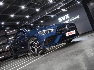 2022 Mercedes-Benz CLA 200 II (C118, X118), синий, 4300000 рублей, вид 3